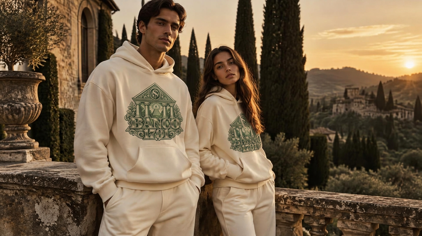BANCO 1791 heritage collection at golden hour